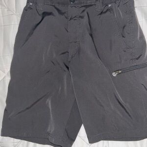Men’s Gray Cargo Shorts Sz 30